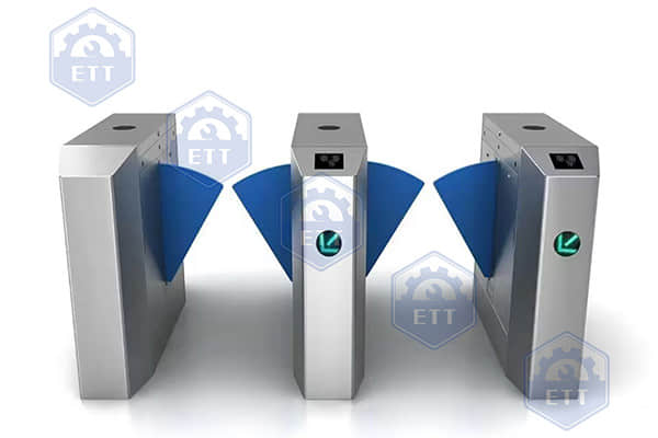 Flap turnstile