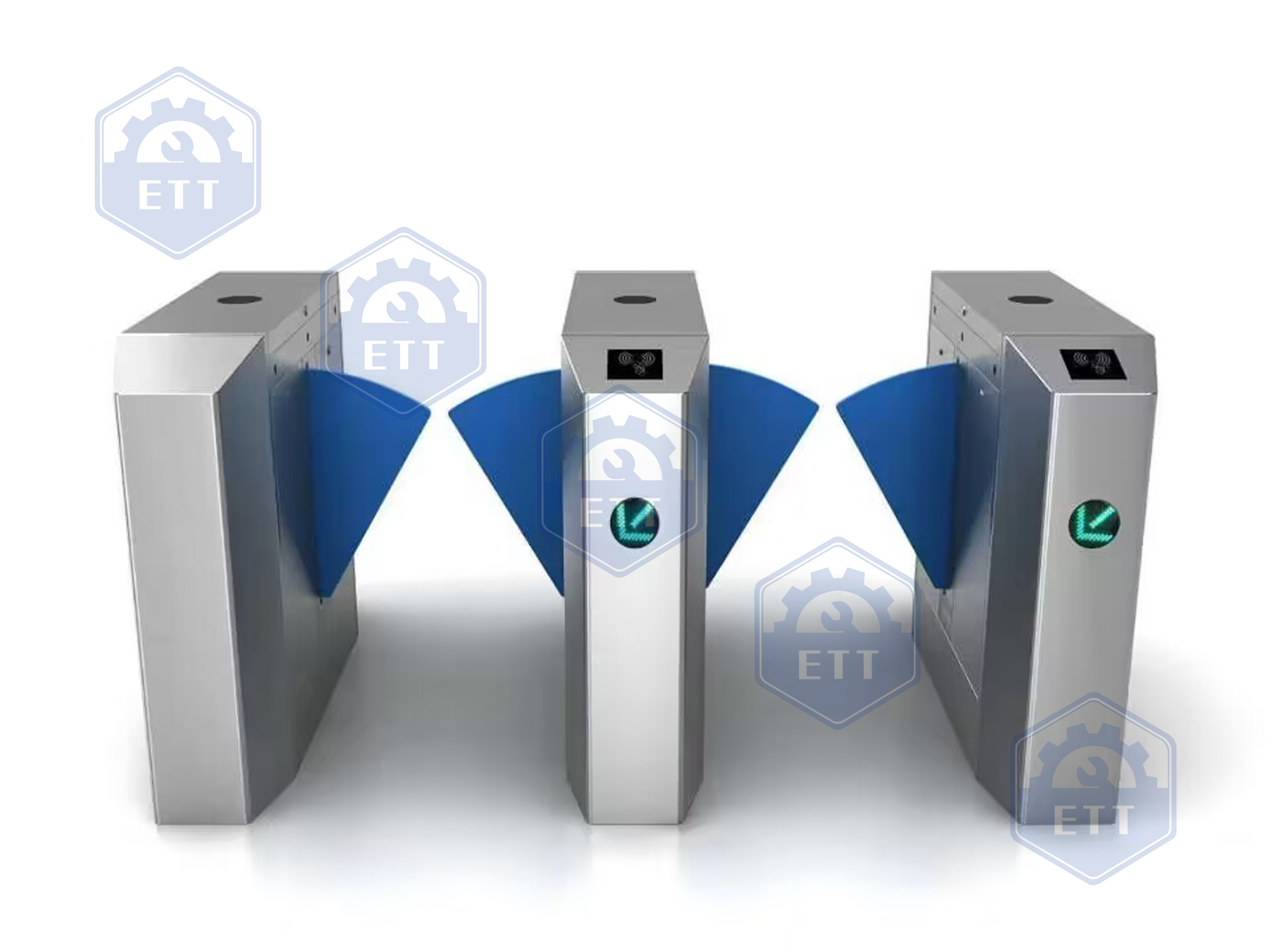 Optical flap turnstileET501
